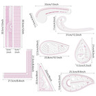 Clear Metric Sewing Ruler Set  French Curve Rulers  Sewing Tools Supplies For Qu