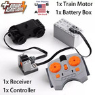 Power Functions 4pc Battery Box Train Motor Ir Receiver Controlled For Lego Set