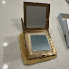 Vtg Gourielli Helena Rubinstein Compact Gold Tone Mirrored Powder Box Original