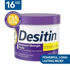 Desitin Maximum Strength Diaper Rash Paste 16 Oz With 40 Zinc Oxide Cream