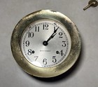 Seth Thomas Ships Bell Maritime Clock Presentation J j  Crowder Vap-61 Navy