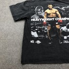 Mike Tyson Shirt Mens Small Black Heavyweight Champion Boxing Tee