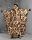 Anti-thermal Imaging  Tactical Poncho Cloak Foil Barrier Pixel          