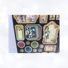 Graphic 45 Pennys Paper Doll Family Chipboard Ephemera Set Of 2