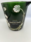 Vtg French Perrier Jouet Champagne Ice Bucket Emerald Green Champagne Cooler