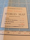 Hammond s World Map  25  By 13 