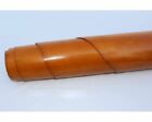 Brown tawny Color Vegetable Tanned Cowhide Leather Material Tochigi Style