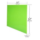 10 Pieces   10 Colors Opaque Cast Acrylic Sheets 12  X 12  X 0 118  For Crafts