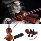 Perfect 4 4 Full Size Acoustic Violin With Case Bow Rosin