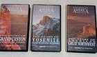 Discovering America Series Vhs 3 Tape Lot Grand Canyon Yosemite  Great Northwest
