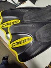     adult Cressi Rondine Palau Snorkeling Fins Black yellow Size M l Us Men 8 5 11