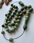 Pressed Baltic Amber 17g  Islamic Prayer Rosary Colored Round 33 Beads Tasbih