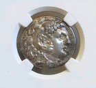 Macedon Demetrius I Tetradrachm Ngc Xf Ancient Alexander Coin