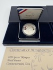 1995 P Special Olympics Silver Dollar Coin Proof Set  7734 Toz Ogp Coa 