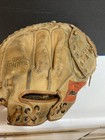 Vintage 1960 s Macgregor Randy Hundley Catcher s Mitt  Rare Lefty  Great Leather