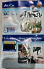 Aqueon 2 5 Gallon Bow Front Fish Tank W  Filter  Light  Heater  Air Pump  Gravel