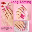 Azurebeauty Dip Powder Nail Kit Starter  Light hot Pink Clear Hot 