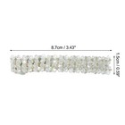 6pcs Hair Barrette Rhinestone Hair Side Clip Hair Accessories For Women Girls
