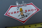 Jack s Surf Shop Surfboards Classic Surfer Cartoon V67b Vintage Surfing Sticker