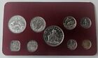 1973 Bahamas Mint Sterling   80  Silver 9x Proof Coin Set 