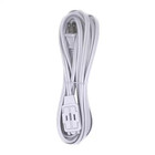 New 12 Ft Indoor Extension Cord 16 Gauge 3 Outlet Multi Plug For Home Office Use