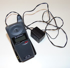 Vintage Motorola Microtac 650 Cellular Flip Phone Double Charger Non Working