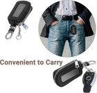 Yuoyar Premium Leather Key Fob Case - Universal Car Key Holder