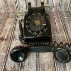 Vintage Western Electric Bell System 5302 Black Rotary Dial Phone Tested Working