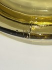 Federal Imperial le Smith Atterbury Scroll Gold amber honey Canister Lid Only Vg