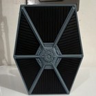 Star Wars Tie Fighter Space Ship Black W  Tie Pilot Figure