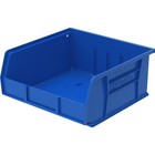 Akro-mils 30235blue Hang   Stack Storage Bin  11 In W X 10-7 8 In L X 5 In H 
