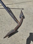 Antique Heavy Duty  4ft Black Iron Nautical Ship Boat Anchor 