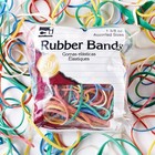 1 Assorted Color Rubber Bands Multi Size Elastic Office School Home Use Strong