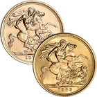 Great Britain Gold Sovereign Coin  2354 Oz - Elizabeth Ii - Bu - Random Date
