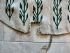 Vintage Navajo Native American Southwest Pictorial Weaving Rug Wall Art 44 - 45 