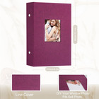 Artmag Fabric Photo Album 4x6 300 Large Capacity For Family Wedding Anniversary 