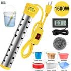 Portable Shower With Heater 1500w Camping Water Heater With 6000mah Shower Pump