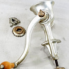 Vintage Universal No  2 Meat Grinder Food Chopper Hand Crank Cast Iron Usa