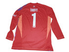 New Nathan Trott Fc Copenhagen Adidas Mens Large Red Jersey Cardiff City Goalie
