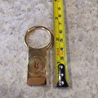 Vintage Royal Viking Line Key Ring Fob  Cruise Line Ship Nautical Gold Tone 