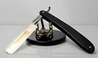 Handmade Solingen Straight Razor Ebony Wood  giesen   Forsthoff    shave Ready 