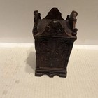 Ornate Cast Iron Still Bank With Removable Bottom