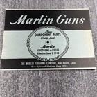 Marlin Firearms Catalog Lot Of 7 Vintage
