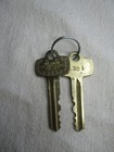 Vintage Best Brass 4  Shackle Pad Lock W  2 Keys Sfic  T6201 Commercial Heavy