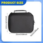 Phone Carrying Case 16 Slots Eva Case For Travel External Drive Outdoor