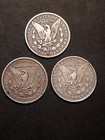 Early- Morgan Silver Dollar Lot Of 3   1900  P -and  2  1900-o    1  Bonus Coin 