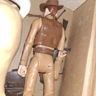 1960   s Johnny West And Thunderbolt In Box With Accessories Vintage Cowboy Toy