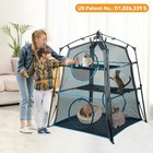 X-large Large Catio Cat Enclosure For Indoor And Outdoor With Breathable Mesh   