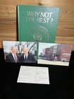 Signed Unique President Carter  why Not The Best   1977  W Postcard photo Mint