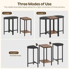 Small End Side Table  Coffee Table For Living Room  2-tier Nesting Tables For   